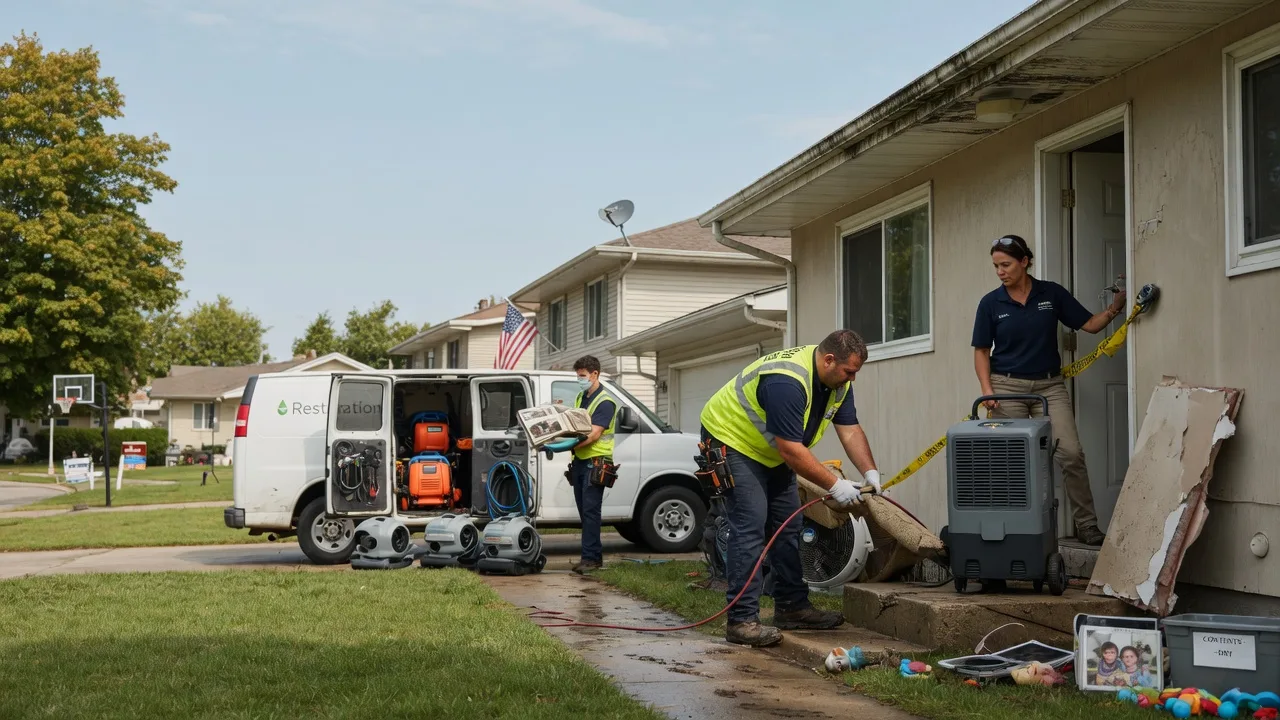 Water Damage Restoration in North Branford, CT near me